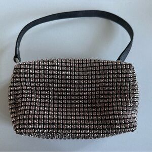 Alexander Wang Rhinestone Mini Pouch